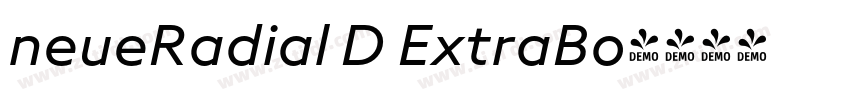 neueRadial D ExtraBo字体转换 neueRadial D ExtraBo字体转换